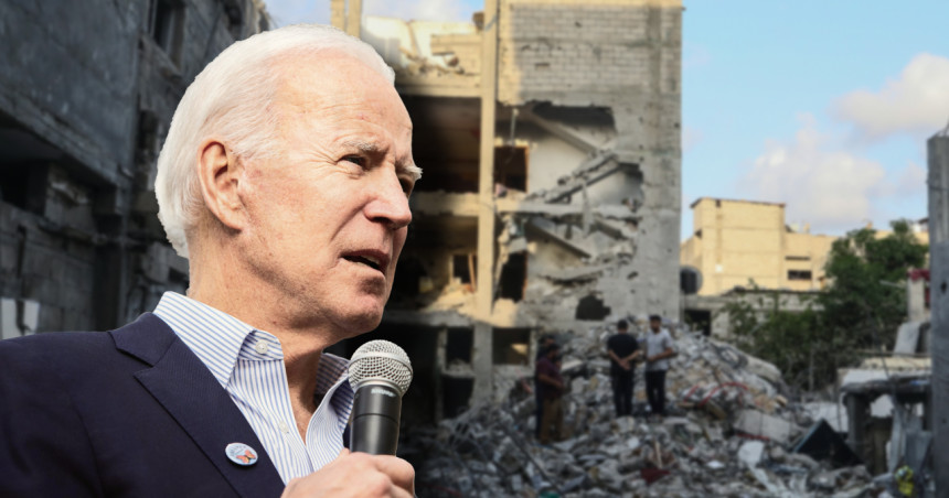 Biden offers three-part plan to end Gaza genocide