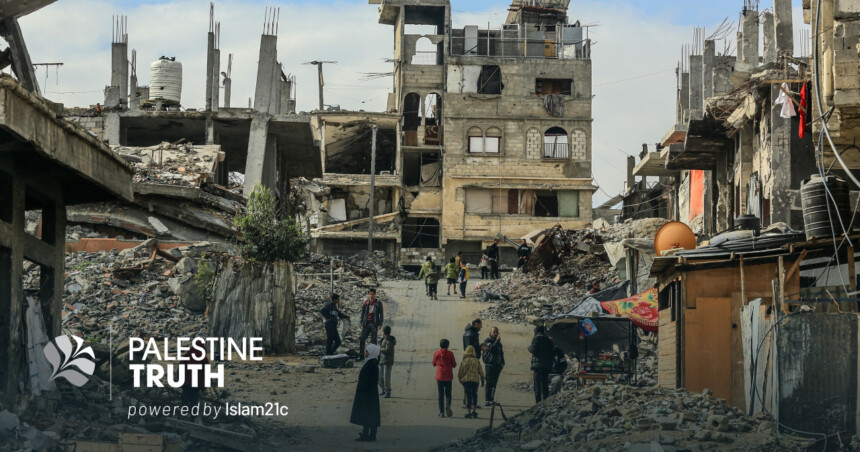 Gazan lives continue under crumbling roofs