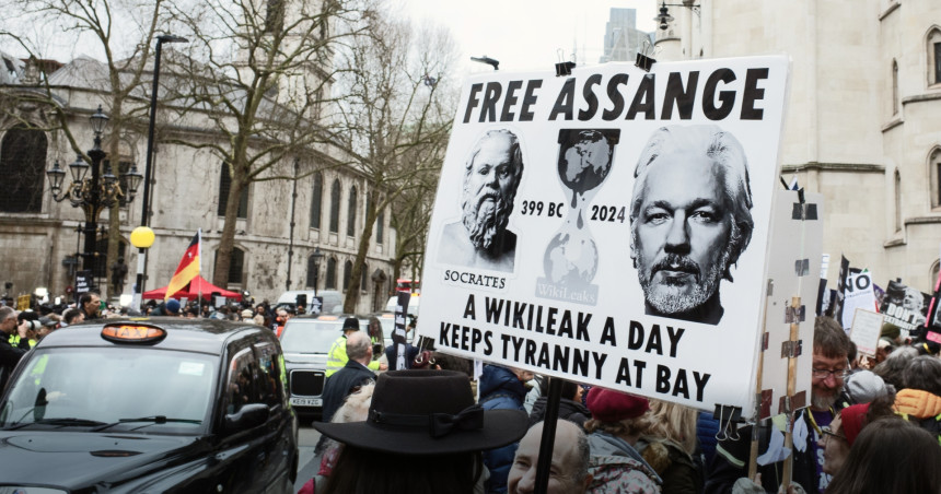 Julian Assange a free man after five years behind bars