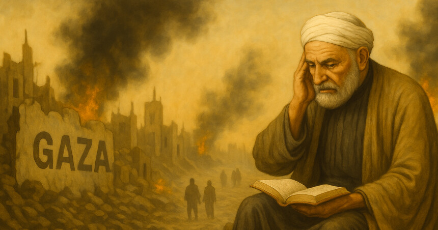 What is the responsibility of a scholar as Gaza burns