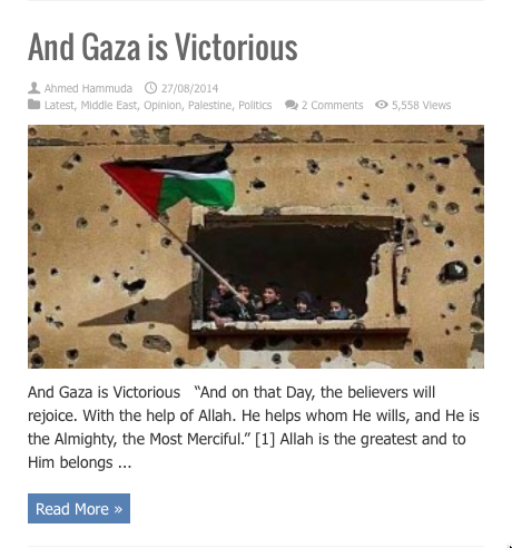 and gaza is victorious