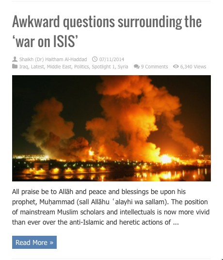 awkward questions on war on isis