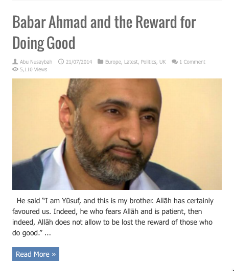 babar ahmed reward for doing good