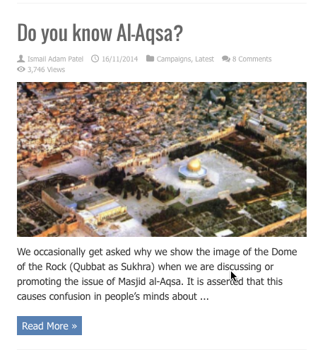 do you know al aqsa