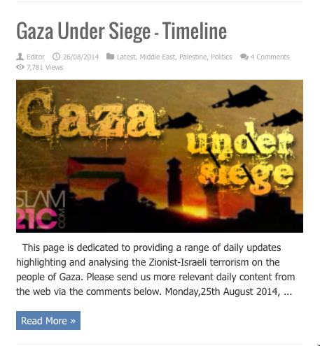 gaza timeline