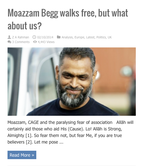 moazzam begg walks free but what about us