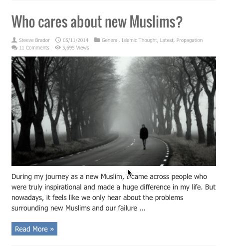 who cares about new muslims